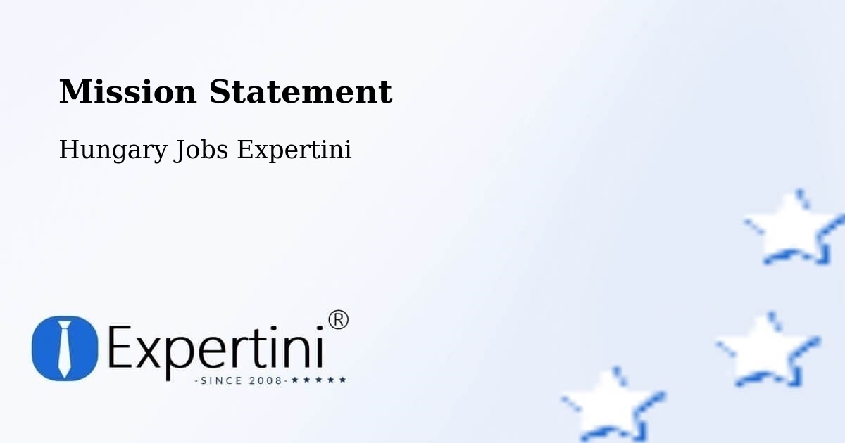Corporate Mission – Szarvas - Hungary Jobs Expertini